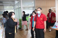 ผู้บริหารคณะศึกษาศาสตร์ มช. ให้การต้อนรับ ครูและนักเรียนโรงเรียนสตรีราชินูทิศ หวัดอุดรธานี เข้าเยี่ยมชมคณะ
