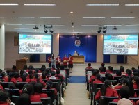 ผู้บริหารคณะศึกษาศาสตร์ มช. ให้การต้อนรับ ครูและนักเรียนโรงเรียนสตรีราชินูทิศ หวัดอุดรธานี เข้าเยี่ยมชมคณะ