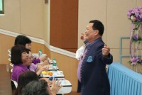 ผู้บริหารคณะศึกษาศาสตร์ มช. ให้การต้อนรับนักศึกษาเก่ารหัส 162 จำนวน 70 คน เข้าเยี่ยมคณะในโอกาสครบรอบ 50 ปี รหัส 162