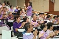ผู้บริหารคณะศึกษาศาสตร์ มช. ให้การต้อนรับนักศึกษาเก่ารหัส 162 จำนวน 70 คน เข้าเยี่ยมคณะในโอกาสครบรอบ 50 ปี รหัส 162