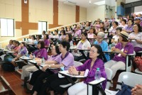 ผู้บริหารคณะศึกษาศาสตร์ มช. ให้การต้อนรับนักศึกษาเก่ารหัส 162 จำนวน 70 คน เข้าเยี่ยมคณะในโอกาสครบรอบ 50 ปี รหัส 162