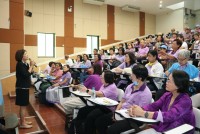 ผู้บริหารคณะศึกษาศาสตร์ มช. ให้การต้อนรับนักศึกษาเก่ารหัส 162 จำนวน 70 คน เข้าเยี่ยมคณะในโอกาสครบรอบ 50 ปี รหัส 162