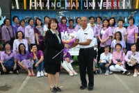 ผู้บริหารคณะศึกษาศาสตร์ มช. ให้การต้อนรับนักศึกษาเก่ารหัส 162 จำนวน 70 คน เข้าเยี่ยมคณะในโอกาสครบรอบ 50 ปี รหัส 162