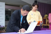  ผู้บริหารคณะศึกษาศาสตร์ มช. ร่วมงานทำบุญวันคล้ายวันสถาปนาคณะเกษตรศาสตร์ มช. ครบรอบ 56 ปี
