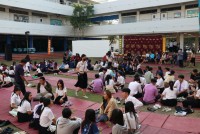 นักศึกษาชั้นปีที่ 4 และ 5 รหัส 61 และ 62 ร่วมงาน { ส่งลูกกลับบ้าน นำปณิธานฯ ที่เป็นจริง } ปีการศึกษา 2565