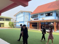 คณะศึกษาศาสตร์ มช. ลงพื้นที่เพื่อวิเคราะห์นิเวศการเรียนรู้ สู่การพัฒนาการจัดการศึกษาเพื่อความยั่งยืนในพื้นที่นวัตกรรมการศึกษาจังหวัดเชียงใหม่ ณ โรงเรียนสันป่าตอง(สุวรรณราษฎร์วิทยาคาร)