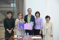 ผู้บริหารคณะศึกษาศาสตร์ และคณาจารย์สาขาวิชาสังคมศาสตร์การศึกษา ให้การต้อนรับอาคันตุกะจาก The University of Illinois Urbana-Champaign, USA