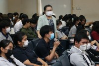 นักศึกษาชั้นปีที่ 3 ร่วมกิจกรรมการเสริมสร้างจิตอาสาและการเป็นพลเมืองโลกของครูตามวิถีประชาธิปไตย สำหรับนักศึกษาคณะศึกษาศาสตร์ รหัส 63