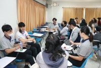 นักศึกษาชั้นปีที่ 3 ร่วมกิจกรรมการเสริมสร้างจิตอาสาและการเป็นพลเมืองโลกของครูตามวิถีประชาธิปไตย สำหรับนักศึกษาคณะศึกษาศาสตร์ รหัส 63