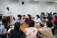 นักศึกษาชั้นปีที่ 3 ร่วมกิจกรรมการเสริมสร้างจิตอาสาและการเป็นพลเมืองโลกของครูตามวิถีประชาธิปไตย สำหรับนักศึกษาคณะศึกษาศาสตร์ รหัส 63