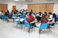 นักศึกษาชั้นปีที่ 3 ร่วมกิจกรรมการเสริมสร้างจิตอาสาและการเป็นพลเมืองโลกของครูตามวิถีประชาธิปไตย สำหรับนักศึกษาคณะศึกษาศาสตร์ รหัส 63