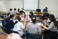นักศึกษาชั้นปีที่ 3 ร่วมกิจกรรมการเสริมสร้างจิตอาสาและการเป็นพลเมืองโลกของครูตามวิถีประชาธิปไตย สำหรับนักศึกษาคณะศึกษาศาสตร์ รหัส 63