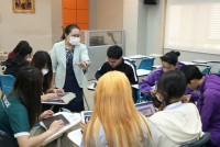 นักศึกษาชั้นปีที่ 3 ร่วมกิจกรรมการเสริมสร้างจิตอาสาและการเป็นพลเมืองโลกของครูตามวิถีประชาธิปไตย สำหรับนักศึกษาคณะศึกษาศาสตร์ รหัส 63