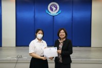 นักศึกษาชั้นปีที่ 3 รหัส 63 ร่วมสะท้อนแนวคิดวิชาชีพครู ในงานสัมมนานักศึกษาฝึกปฏิบัติงานวิชาชีพครู กระบวนวิชา 100391 ภาคเรียนที่ 2/2565