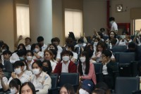 นักศึกษาชั้นปีที่ 3 รหัส 63 ร่วมสะท้อนแนวคิดวิชาชีพครู ในงานสัมมนานักศึกษาฝึกปฏิบัติงานวิชาชีพครู กระบวนวิชา 100391 ภาคเรียนที่ 2/2565
