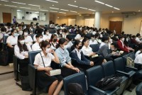 นักศึกษาชั้นปีที่ 3 รหัส 63 ร่วมสะท้อนแนวคิดวิชาชีพครู ในงานสัมมนานักศึกษาฝึกปฏิบัติงานวิชาชีพครู กระบวนวิชา 100391 ภาคเรียนที่ 2/2565