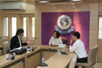ผู้บริหารคณะศึกษาศาสตร์ ให้การต้อนรับอาคันตุกะจาก School of Asia 21, Kokushikan University ประเทศญี่ปุ่น 