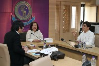 ผู้บริหารคณะศึกษาศาสตร์ ให้การต้อนรับอาคันตุกะจาก School of Asia 21, Kokushikan University ประเทศญี่ปุ่น 