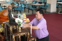 พิธีทำบุญสำนักงาน หน่วยศิษย์เก่าสัมพันธ์ คณะศึกษาศาสตร์ มหาวิทยาลัยเชียงใหม่