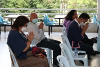 พิธีทำบุญสำนักงาน หน่วยศิษย์เก่าสัมพันธ์ คณะศึกษาศาสตร์ มหาวิทยาลัยเชียงใหม่