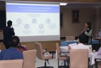 คณะศึกษาศาสตร์ มช. จัดการอบรมเชิงปฏิบัติการ หัวข้อ การพัฒนาห้องเรียนสู่สังคมเศรษฐกิจฐานความรู้
