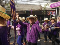 คณะศึกษาศาสตร์ มช. ร่วมขบวนแห่พระพุทธสิหิงค์ ในงานประเพณีสงกรานต์เชียงใหม่ ประจำปี 2566