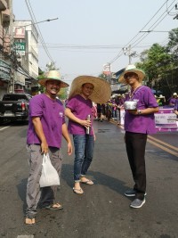 คณะศึกษาศาสตร์ มช. ร่วมขบวนแห่พระพุทธสิหิงค์ ในงานประเพณีสงกรานต์เชียงใหม่ ประจำปี 2566