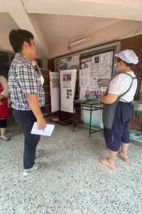 คณะกรรมการโรงอาหารฯ จัดกิจกรรมประชุมกลุ่มย่อยกับผู้ประกอบการฯ รับฟังปัญหาการดำเนินงานภายในโรงอาหารฯ