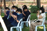 คณะศึกษาศาสตร์ มช. จัดงาน พิธีดำหัวคณบดี อดีตคณบดี คณาจารย์ และบุคลากรอาวุโส ประจำปี พ.ศ. 2566 { จุ้มอกเย็นใจ๋ ปี๋ใหม่เมือง ศึกษาฯ 55 ปี น้อมสูมาคารวะคุณ }