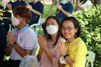 คณะศึกษาศาสตร์ มช. จัดงาน พิธีดำหัวคณบดี อดีตคณบดี คณาจารย์ และบุคลากรอาวุโส ประจำปี พ.ศ. 2566 { จุ้มอกเย็นใจ๋ ปี๋ใหม่เมือง ศึกษาฯ 55 ปี น้อมสูมาคารวะคุณ }