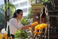 คณะศึกษาศาสตร์ มช. จัดงาน พิธีดำหัวคณบดี อดีตคณบดี คณาจารย์ และบุคลากรอาวุโส ประจำปี พ.ศ. 2566 { จุ้มอกเย็นใจ๋ ปี๋ใหม่เมือง ศึกษาฯ 55 ปี น้อมสูมาคารวะคุณ }