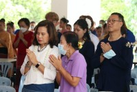 คณะศึกษาศาสตร์ มช. จัดงาน พิธีดำหัวคณบดี อดีตคณบดี คณาจารย์ และบุคลากรอาวุโส ประจำปี พ.ศ. 2566 { จุ้มอกเย็นใจ๋ ปี๋ใหม่เมือง ศึกษาฯ 55 ปี น้อมสูมาคารวะคุณ }