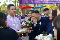 คณะศึกษาศาสตร์ มช. ร่วมพิธีดำหัวอดีตอธิการบดี อธิการบดี และคณาจารย์ผู้อาวุโส มหาวิทยาลัยเชียงใหม่ ประจำปี 2566