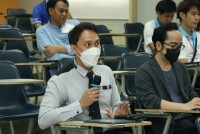 คณาจารย์และเจ้าหน้าที่คณะศึกษาศาสตร์ ประชุมพบปะกับคณะกรรมการสรรหาคณบดีคณะศึกษาศาสตร์ (วาระการดารงตำแหน่งตั้งแต่วันที่ 24 ธันวาคม 2566 ถึงวันที่ 23 ธันวาคม 2570)
