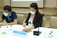 คณาจารย์และเจ้าหน้าที่คณะศึกษาศาสตร์ ประชุมพบปะกับคณะกรรมการสรรหาคณบดีคณะศึกษาศาสตร์ (วาระการดารงตำแหน่งตั้งแต่วันที่ 24 ธันวาคม 2566 ถึงวันที่ 23 ธันวาคม 2570)