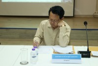 คณาจารย์และเจ้าหน้าที่คณะศึกษาศาสตร์ ประชุมพบปะกับคณะกรรมการสรรหาคณบดีคณะศึกษาศาสตร์ (วาระการดารงตำแหน่งตั้งแต่วันที่ 24 ธันวาคม 2566 ถึงวันที่ 23 ธันวาคม 2570)