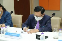 คณาจารย์และเจ้าหน้าที่คณะศึกษาศาสตร์ ประชุมพบปะกับคณะกรรมการสรรหาคณบดีคณะศึกษาศาสตร์ (วาระการดารงตำแหน่งตั้งแต่วันที่ 24 ธันวาคม 2566 ถึงวันที่ 23 ธันวาคม 2570)