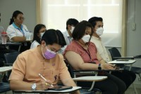 คณาจารย์และเจ้าหน้าที่คณะศึกษาศาสตร์ ประชุมพบปะกับคณะกรรมการสรรหาคณบดีคณะศึกษาศาสตร์ (วาระการดารงตำแหน่งตั้งแต่วันที่ 24 ธันวาคม 2566 ถึงวันที่ 23 ธันวาคม 2570)