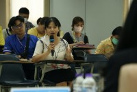 คณาจารย์และเจ้าหน้าที่คณะศึกษาศาสตร์ ประชุมพบปะกับคณะกรรมการสรรหาคณบดีคณะศึกษาศาสตร์ (วาระการดารงตำแหน่งตั้งแต่วันที่ 24 ธันวาคม 2566 ถึงวันที่ 23 ธันวาคม 2570)