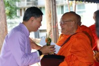 คณะศึกษาศาสตร์ มช. จัดพิธีทำบุญตักบาตร วันคล้ายวันสถาปนาคณะศึกษาศาสตร์ มช. ครบรอบ 55 ปี และ พิธีเปิดอาคาร ศึกษาศาสตร์ 55 ปี
