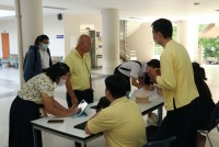  คณะศึกษาศาสตร์ มช. จัดพิธีถวายพระพรชัยมงคลเนื่องในวันเฉลิมพระชนมพรรษา พระบาทสมเด็จพระเจ้าอยู่หัวฯ 71 พรรษา และ พิธีถวายสัตย์ปฏิญาณเพื่อเป็นข้าราชการที่ดีและพลังของแผ่นดิน