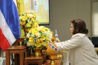  คณะศึกษาศาสตร์ มช. จัดพิธีถวายพระพรชัยมงคลเนื่องในวันเฉลิมพระชนมพรรษา พระบาทสมเด็จพระเจ้าอยู่หัวฯ 71 พรรษา และ พิธีถวายสัตย์ปฏิญาณเพื่อเป็นข้าราชการที่ดีและพลังของแผ่นดิน