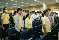  คณะศึกษาศาสตร์ มช. จัดพิธีถวายพระพรชัยมงคลเนื่องในวันเฉลิมพระชนมพรรษา พระบาทสมเด็จพระเจ้าอยู่หัวฯ 71 พรรษา และ พิธีถวายสัตย์ปฏิญาณเพื่อเป็นข้าราชการที่ดีและพลังของแผ่นดิน
