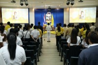  คณะศึกษาศาสตร์ มช. จัดพิธีถวายพระพรชัยมงคลเนื่องในวันเฉลิมพระชนมพรรษา พระบาทสมเด็จพระเจ้าอยู่หัวฯ 71 พรรษา และ พิธีถวายสัตย์ปฏิญาณเพื่อเป็นข้าราชการที่ดีและพลังของแผ่นดิน