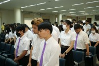  คณะศึกษาศาสตร์ มช. จัดพิธีถวายพระพรชัยมงคลเนื่องในวันเฉลิมพระชนมพรรษา พระบาทสมเด็จพระเจ้าอยู่หัวฯ 71 พรรษา และ พิธีถวายสัตย์ปฏิญาณเพื่อเป็นข้าราชการที่ดีและพลังของแผ่นดิน