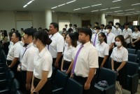  คณะศึกษาศาสตร์ มช. จัดพิธีถวายพระพรชัยมงคลเนื่องในวันเฉลิมพระชนมพรรษา พระบาทสมเด็จพระเจ้าอยู่หัวฯ 71 พรรษา และ พิธีถวายสัตย์ปฏิญาณเพื่อเป็นข้าราชการที่ดีและพลังของแผ่นดิน