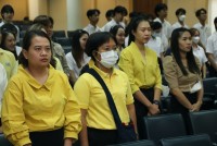  คณะศึกษาศาสตร์ มช. จัดพิธีถวายพระพรชัยมงคลเนื่องในวันเฉลิมพระชนมพรรษา พระบาทสมเด็จพระเจ้าอยู่หัวฯ 71 พรรษา และ พิธีถวายสัตย์ปฏิญาณเพื่อเป็นข้าราชการที่ดีและพลังของแผ่นดิน
