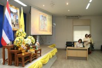  คณะศึกษาศาสตร์ มช. จัดพิธีถวายพระพรชัยมงคลเนื่องในวันเฉลิมพระชนมพรรษา พระบาทสมเด็จพระเจ้าอยู่หัวฯ 71 พรรษา และ พิธีถวายสัตย์ปฏิญาณเพื่อเป็นข้าราชการที่ดีและพลังของแผ่นดิน
