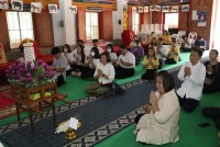  คณะศึกษาศาสตร์ มช. ถวายเทียนจำนำพรรษา เนื่องในเทศกาลเข้าพรรษาประจำปี 2566 ณ วัดสวนพริก วัดใหม่ห้วยทราย และวัดโป่งน้อย