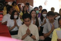  คณะศึกษาศาสตร์ มช. ถวายเทียนจำนำพรรษา เนื่องในเทศกาลเข้าพรรษาประจำปี 2566 ณ วัดสวนพริก วัดใหม่ห้วยทราย และวัดโป่งน้อย